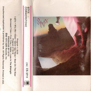 Styx ‎– Cornerstone - Audio Cassette Tape